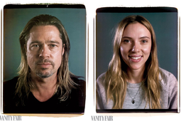 Portrety gwiazd Hollywood wykonane wielkoformatowym Polaroidem